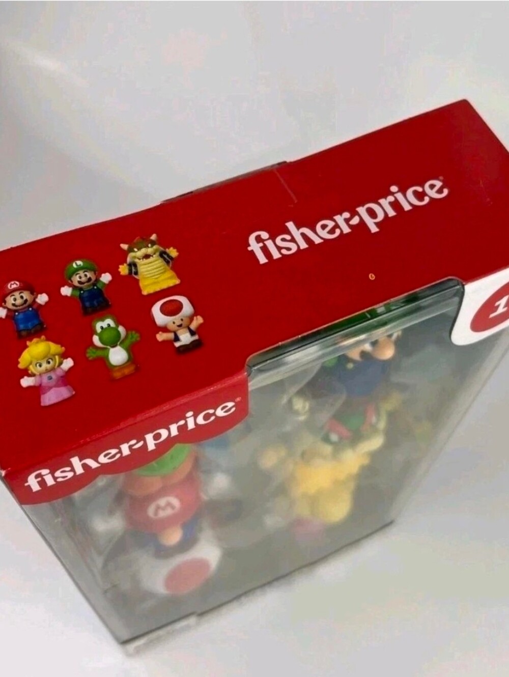 NEW Fisher Price Little People Super Mario Mini Figures SEALED - Picture 2 of 5